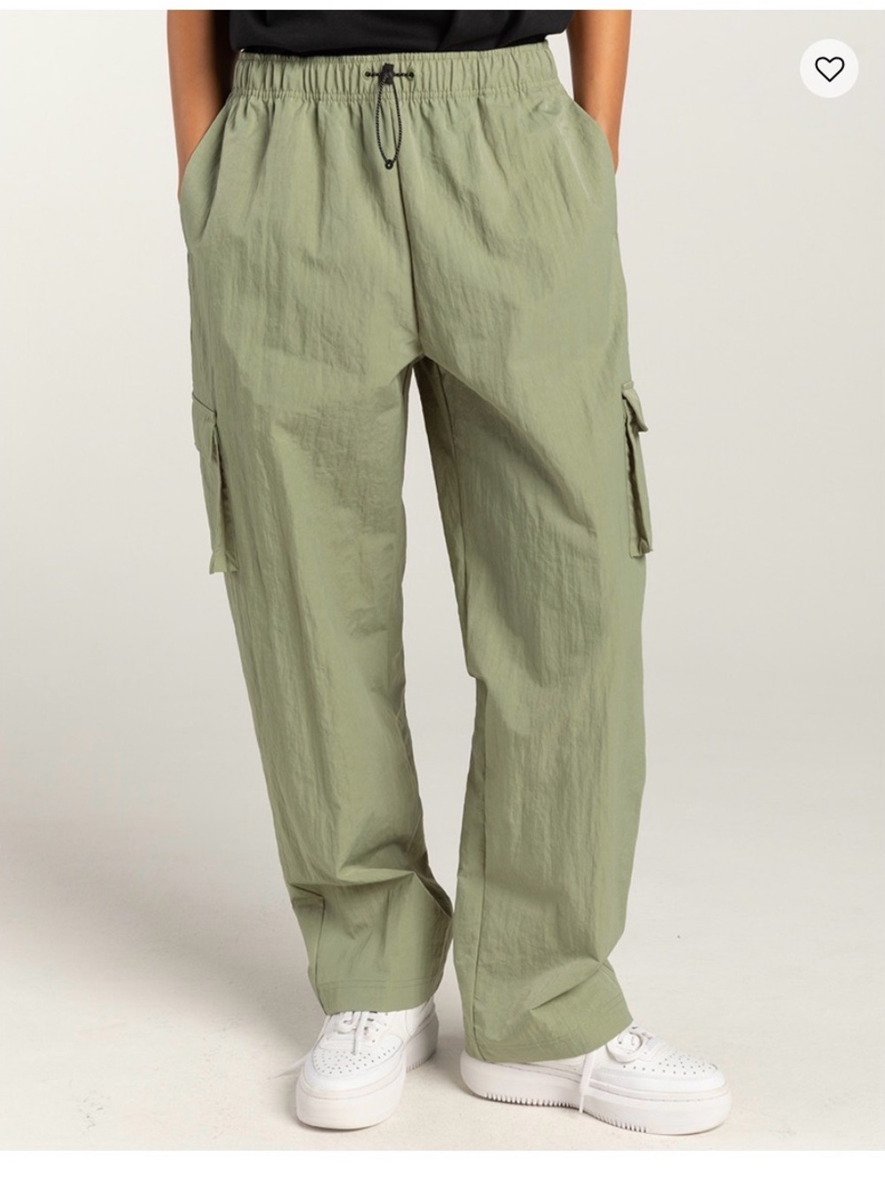 Nike Women's Woven Cargo Pants XS  green